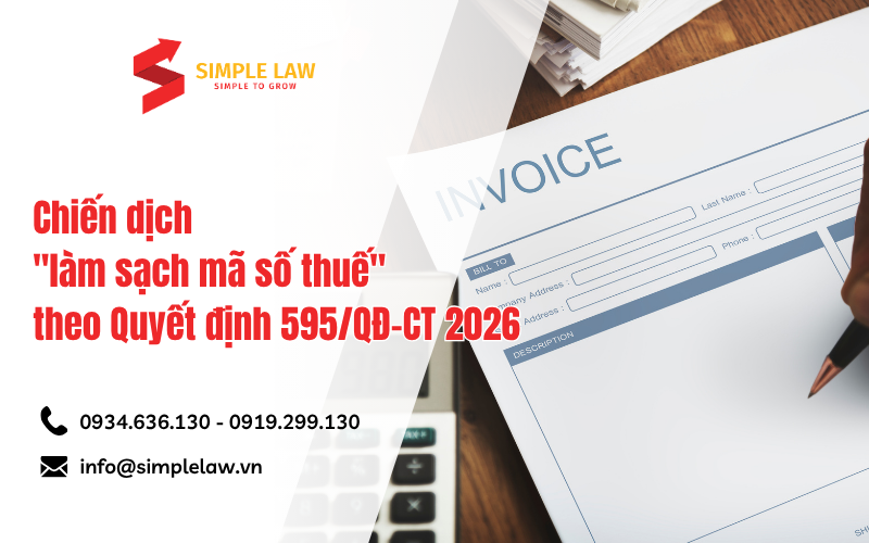 Cục Thuế tiến hành chiến dịch "làm sạch mã số thuế" Quyết định 595/QĐ-CT năm 2026