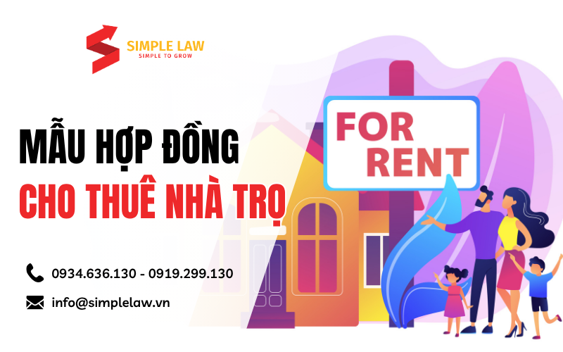 Mẫu Hợp đồng cho thuê nhà trọ | Simple Law