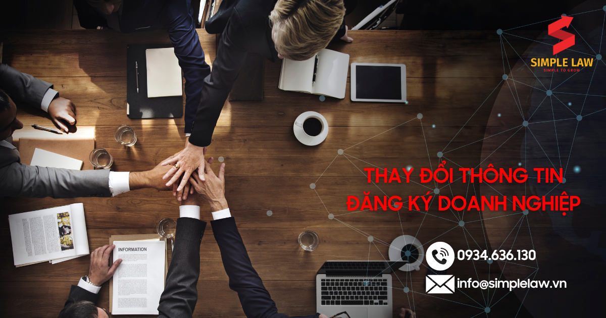 Thay đổi Thông Tin đăng Ký Doanh Nghiệp 2025