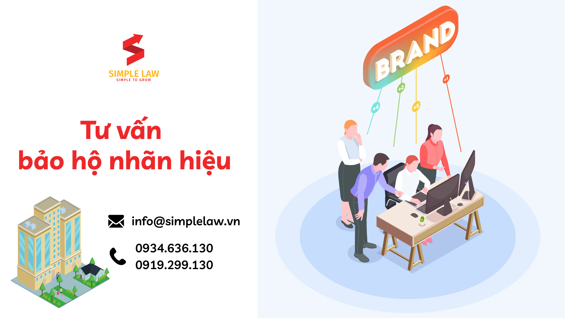 Tư vấn bảo hộ nhãn hiệu | Simple Law