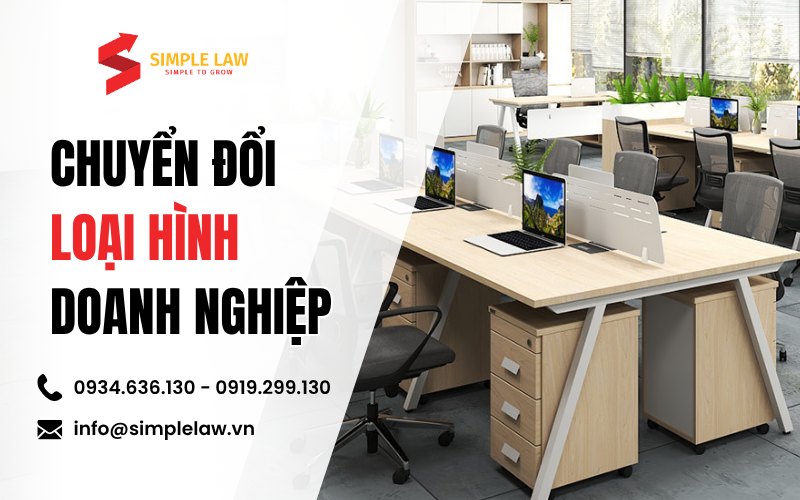 Chuyển đổi loại hình doanh nghiệp | Simple Law