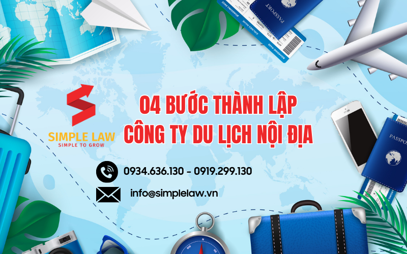 04 Bước Thành Lập Công Ty Du Lịch Lữ Hành Nội địa