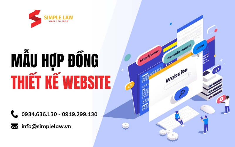 Mẫu hợp đồng thiết kế website | Simple Law